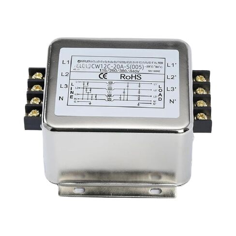 Filter CW12C-20A-S 380V(6A Terminal Three-Phase Four-Wire) in Kuwait
