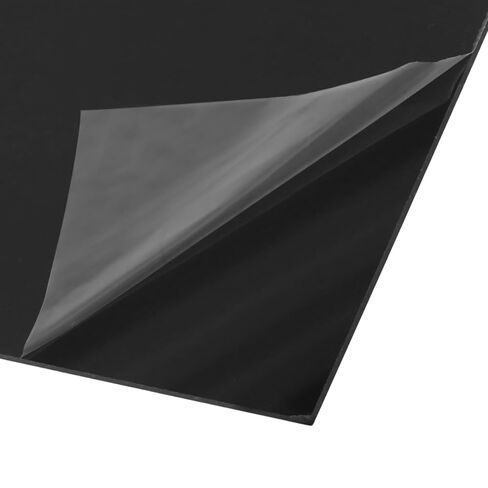SHEUTSAN 8 Pack Black Acrylic Sheet, 11.8 x 7.87 x 1/8 Inch Plastic Board for DIY Projects, Home Decor, Handcraft, Painting in Kuwait