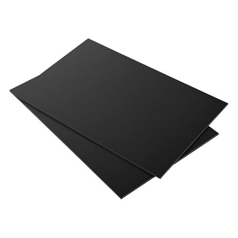 SHEUTSAN 8 Pack Black Acrylic Sheet, 11.8 x 7.87 x 1/8 Inch Plastic Board for DIY Projects, Home Decor, Handcraft, Painting in Kuwait