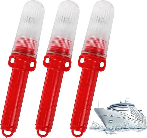 3 PCS Boat Flares,Marine Flares, Visual Distress Signals for Boats, Smart Marine Signal Light,Waterproof and High Visibility for Fishing Vessels, Buoys, Marine Flares in Kuwait