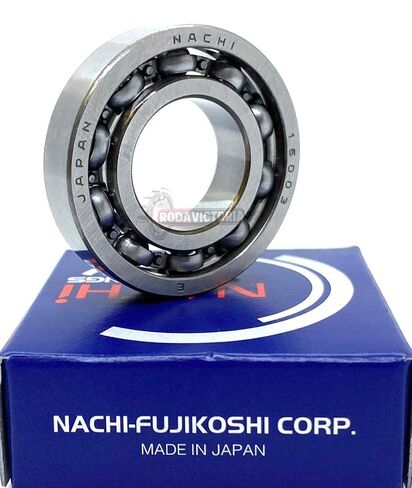 NACHI Japan 16003 محامل كروية ذات أخدود عميق مفتوحة، بدون أختام 17x35x8mm in Kuwait