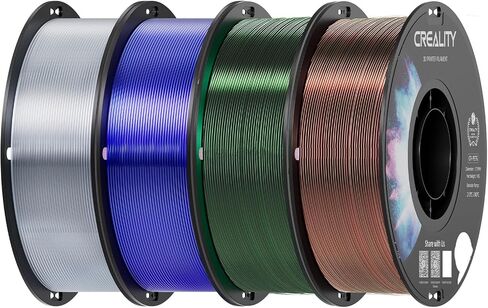 خيوط طابعة ثلاثية الأبعاد Creality PETG 4 كجم، متانة ممتازة ودقة عالية، عديم الرائحة وغير سامة ومقاومة للرطوبة، خيوط PETG لامعة 1.75 مم للطابعة ثلاثية الأبعاد in Kuwait