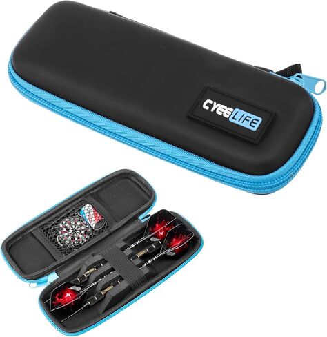 CyeeLife PU Dart Carrying Case for Steel and Soft Darts Set in Kuwait