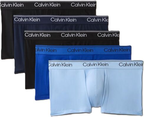 Calvin Klein للرجال Micro Strend 5 عبوات منخفضة الجذع in Kuwait