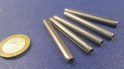 420 Stainless Steel Coiled Spring Pins, 3/16" Diameter x 2.00" Length, 20 pcs. in Kuwait