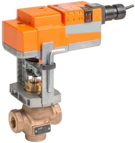 Belimo G2 Series 2-Way Globe Valve, 2 in, NPT, 40 CV, Non-Spring Return, Electric Actuator, Bronze, 24 VAC in Kuwait
