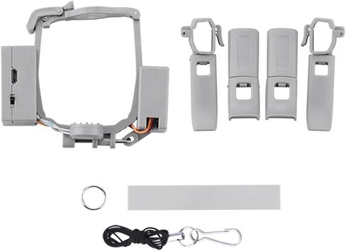 Compatible for DJI Air 2S and Mavic Air 2 Drone BRDRC Drop System Airdrop Thrower Transport Device with Landing Gear Long Distance Deliver Accessory in Kuwait