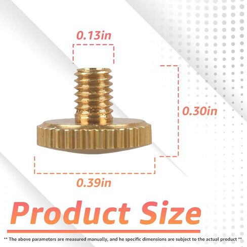 12PCS A0141229 Brass Lyre Holder Screws for Yamaha Alto Saxophone Trumpet Cornet Tuba - Compatible with A0141220 Finger Ring Holder Replacement Parts in Kuwait