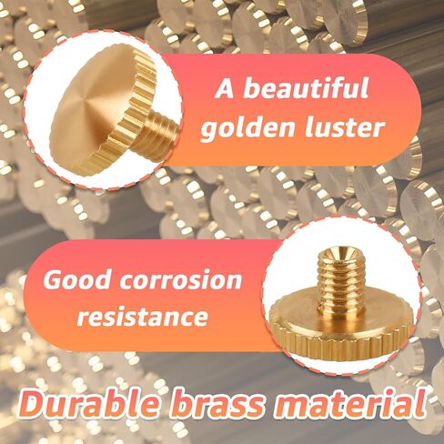 12PCS A0141229 Brass Lyre Holder Screws for Yamaha Alto Saxophone Trumpet Cornet Tuba - Compatible with A0141220 Finger Ring Holder Replacement Parts in Kuwait