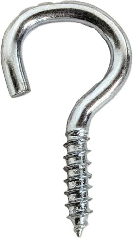 MAC'S Steel Screw-in Eye Hooks, 1.4 Inch, 50 Pack, Storage Hardware for Hanging and Organization in Kuwait