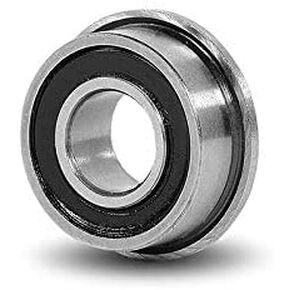 TMP1105 Flange Ball Bearings MF104-2RS Flanged Bearing ABEC-1 Deep Groove MF104RS Miniature LF-1040DD 4x10x4mm in Kuwait