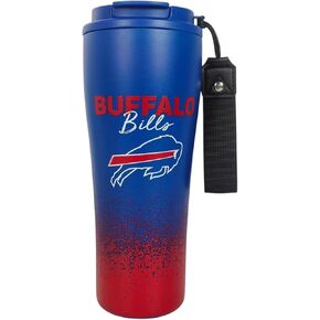 NFL ProSip Splatter Script 20oz Stainless Steel Coffee Tumbler with Strap in Kuwait
