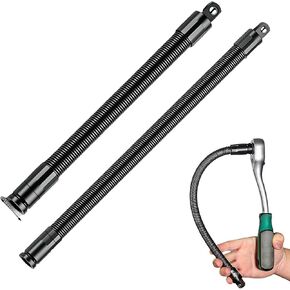 Wmool 1/2 Flexible Shaft Extension Extender Torque Socket, 2026 Upgraded Ratchet Spanners Electric Wrench Connecting Rod, for Tight Spaces Hand Drive Automotive Repair Tool in Saudi Arabia
