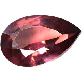 Natural PADPARADSCHA Sapphire CERTIFIED 9.80 Ct Pear Cut Loose Gemstone in Kuwait