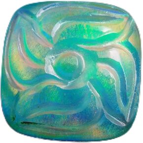 Square Cut CERTIFIED 18.65 Ct Doublet Opal Natural Opal Ring Size Loose Gemstone in Kuwait