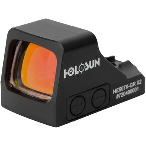 سلسلة HOLOSUN 407K/507K، نقطة أو شبكاني متعدد، أسود/FDE/أسود/بني | الألومنيوم، تقنية Shake Awake، رؤية انعكاسية مفتوحة in Kuwait