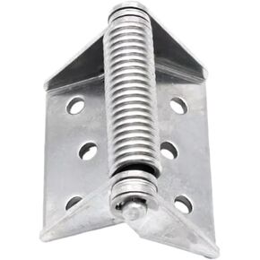 Stainless Steel Or Iron Galvanized Hinge Spring Automatic Closing Reset Heavy-Duty 1Pcs(JL0003) in Saudi Arabia