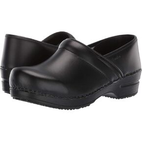 Sanita Aubrey PU-Coated Leather Professional Women's Clog - ASTM-Certified Slip-Resistant, APMA-Approved, Closed-Back, Polyurethane Outsole Slip On Shoes in Saudi Arabia