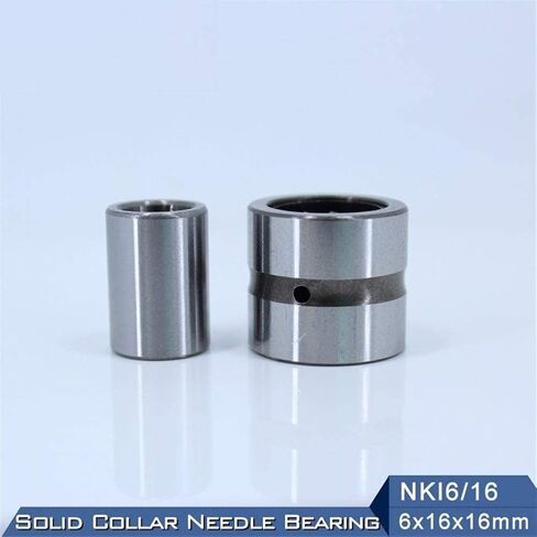 TMP1105 NKI6/16 محمل ذو بكرات إبرية تحمل 6x16x16 مللي متر محامل طوق الصلبة مع الحلقة الداخلية NKI 6/16 in Kuwait