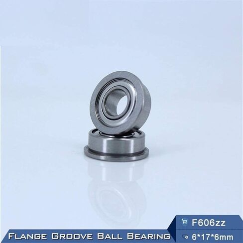 TMP1105 Flange Ball Bearings F606ZZ Flanged Bearing ABEC-5 6176 mm F606Z Deep Groove F606 ZZ in Kuwait