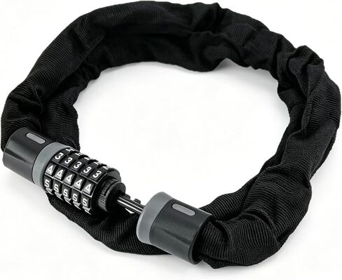 5 Digit Combination High Security Anti Theft Bike Chain Lock in Kuwait