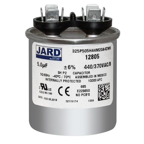 مكثف تشغيل المحرك دائري 5 فائق التوهج MFD 440 فولت VAC 12805 in Kuwait