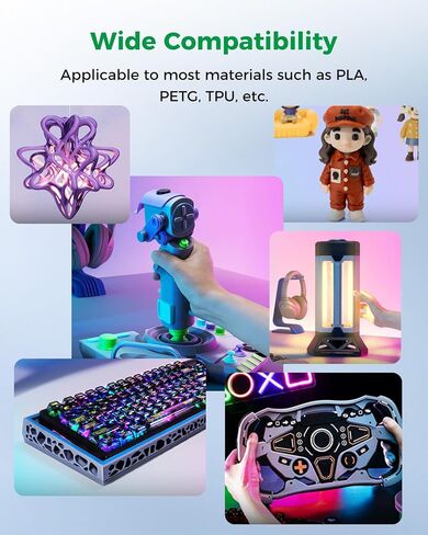 Creality Official SPARKX i7 Build Plate, Double Sided Textured PEI Sheet, 265×300mm Magnetic Flexible Removable Spring Steel Printing Plate, 3D Printer Bed Plate Gold (Without Magnetic Base) in Kuwait