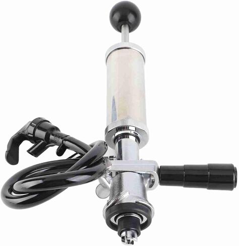 Draft Beer Tap Party Pump sankey keg party pump Heavy Duty Beer Keg Tap Pump bomba para cerveza with Squeeze Trigger for Keg Parties Picnics and Events (S-shaped) nan in Kuwait