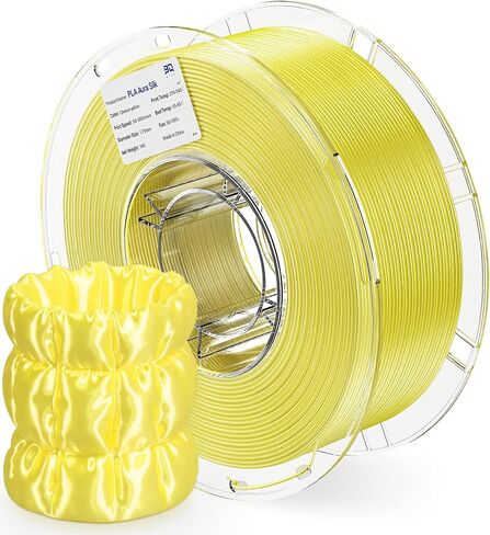 BIQU PLA Aura Silk 3D Printer Filament Bundle PLA Silk 1.75mm 1KG Using NatureWorks Ingeo, Strong Adhesion&Ultra-Gloss Silk PLA Filament for Bambu-Lab, Creality, Anycubic Most FDM 3D Printer(Ice Blue) in Kuwait