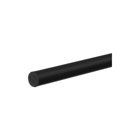 USA SEALING ZUSA-RC-686 EPDM Cord Stock, 70A Durometer, Black, Round Profile, 0.500 in Cross Section, 10 ft Long, EPR in Kuwait
