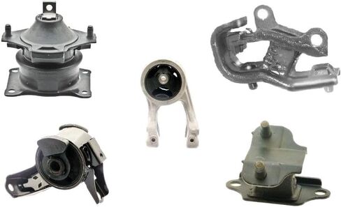 مجموعة تركيب المحرك وناقل الحركة 5 قطع تناسب V6 3.5L Vtec جميع المنتجات أصلية - إخلاء المسؤولية مكتملة Etms5Fho22V35V5Pcs20052 in Kuwait