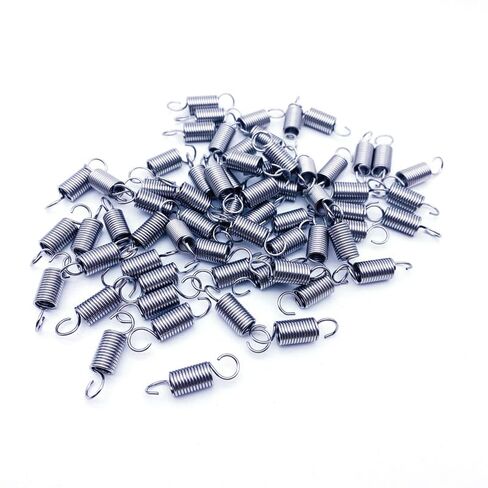 Extension Springs, 5PCS Kitchen Accessories Golden Funnel Stainless Steel Tension Spring in Kuwait