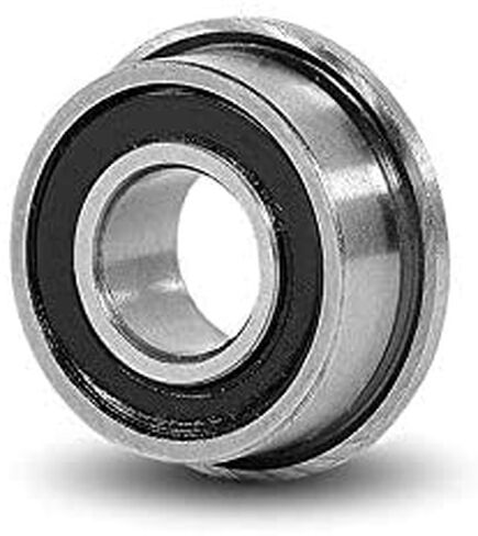 TMP1105 Flange Ball Bearings MF104-2RS Flanged Bearing ABEC-1 Deep Groove MF104RS Miniature LF-1040DD 4x10x4mm in Kuwait