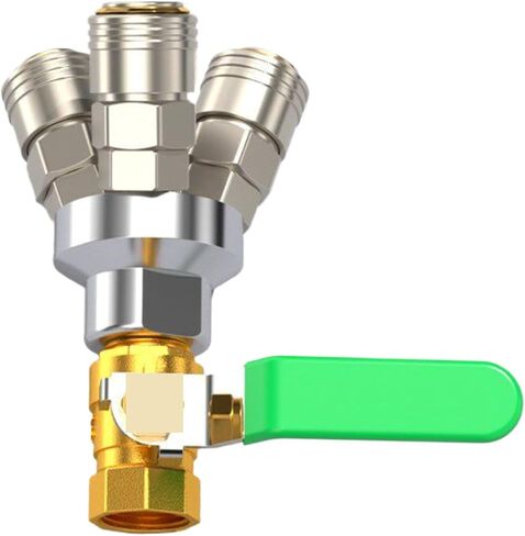 Quick Connector C Self-locking Round Two/Tee; Tee 1/2 Inch Ball Valve in Kuwait