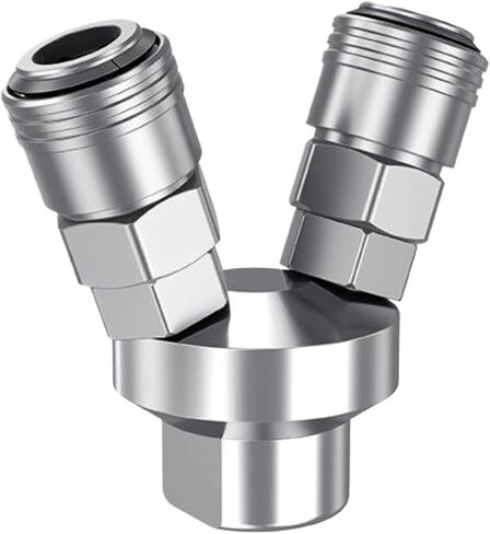Quick connector C self-locking; Stainless Self-locking Tee 1/2 Thread in Kuwait