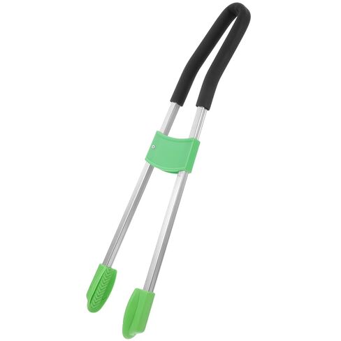 FOMIYES Heavy Duty Aluminum Alloy Trash Picker Grabber Tool with Long Handle, Dual Rod Garbage Clamp for Sanitation and Waste Pickup in Outdoor and Industrial Use in Kuwait