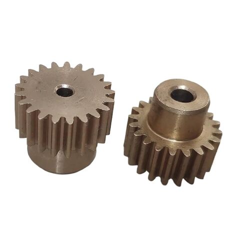 1pcs 0.8modulus Metal Gear 0.8M 20T 21T 22T 23T 24T 25T 26T 27T 28T 29T high boss Brass Gear(Other,25T) in Kuwait