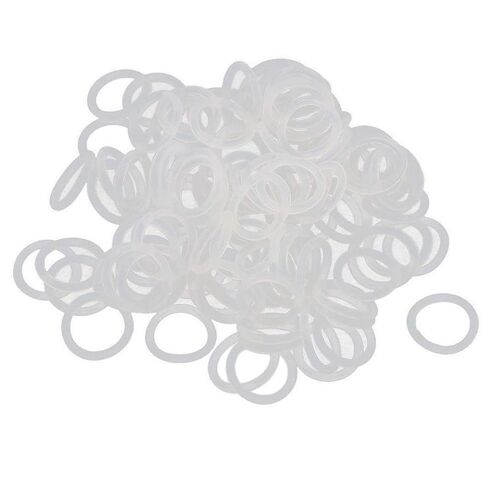 Qty 100 8mm OD 6mm ID 1mm Dia Food Grade Silicone Rubber Seal O-Ring in Kuwait