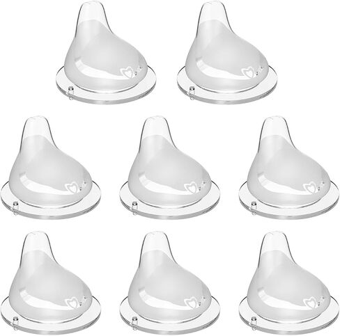8pcs Replacement Baby Silicone Spout Nipple for NUK Activity and Learner Cup, Soft Transition Spout for Sippy Cups, Silicone BPA-Free, Leak-Proof, Easy Transition from Bottle to Cup in Saudi Arabia