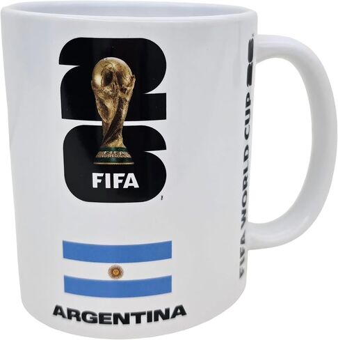 Official FIFA World Cup 26 Coffee Mug – 11oz White Ceramic USA Flag Cup in Kuwait
