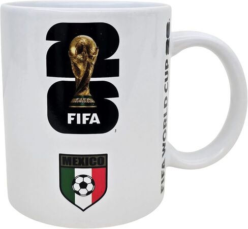 Official FIFA World Cup 26 Coffee Mug – 11oz White Ceramic USA Flag Cup in Kuwait