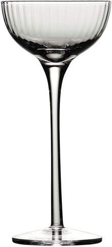 B Brilliant Degustation Tall Stemmed Cordial Glasses 2.5 Ounces, Set of 4 Assorted Shapes, Clear in Kuwait