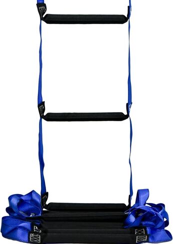 26ft Fire Escape Ladder - Emergency Safety Rope for 2-3 Story Homes, Reusable Window/Balcony Ladder, Durable Quick Escape in Kuwait