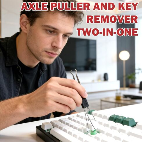 50pcs Mechanical Keyboard Switches,3 Pin Red Keyboard Clickers,Keyboard Clicker for 3D Prints,Clicky Switches Replacement Dustproof Keyboard Switch with Key Puller and Brush for Most Gaming Keyboards in Kuwait