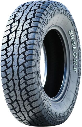 إطار شعاعي Evoluxx Rotator A/T Truck/SUV لجميع التضاريس للطرق الوعرة-265/75R16 265/75/16 265/75-16 نطاق تحميل 116T SL 4-Ply OWL بأحرف بيضاء محددة in Kuwait