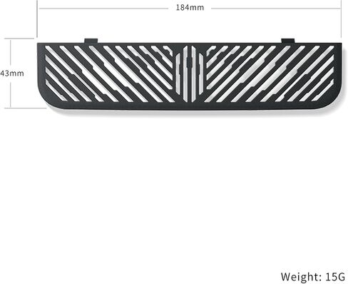 Accessories for Tesla Model Y Juniper 2025 2026 2PCS Rear Under Seat Floor Air Vent Cover for Model Y Juniper Accessories - Air Condition Outlet Grille Protector Flow Vent Grille Protection in Saudi Arabia