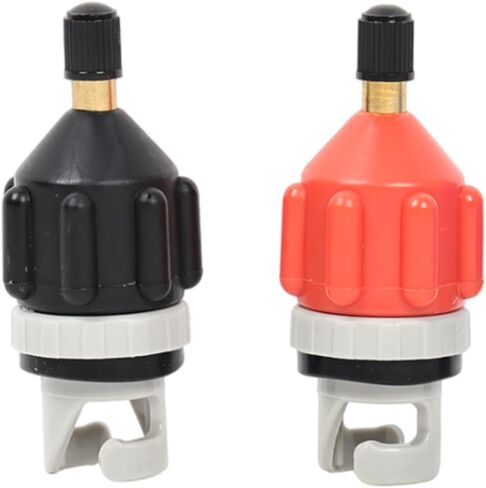 2 Pack SUP Pump Adapter for Inflatable Paddle Board and Kayak, Stand Up Paddle Board Air Valve Adapter with Strong Seal, Resistant and Easy to Use Inflation Converter in Kuwait