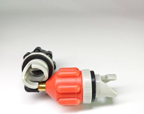 2 Pack SUP Pump Adapter for Inflatable Paddle Board and Kayak, Stand Up Paddle Board Air Valve Adapter with Strong Seal, Resistant and Easy to Use Inflation Converter in Kuwait