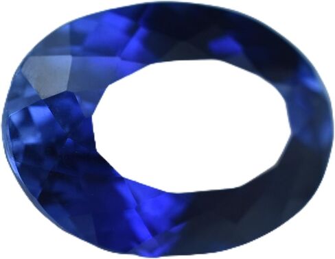 Natural Blue Tanzanite Oval Cut 10.50 Ct Ring Size Loose Gemstone CERTIFIED in Kuwait
