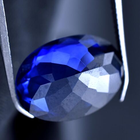 Natural Blue Tanzanite Oval Cut 10.50 Ct Ring Size Loose Gemstone CERTIFIED in Kuwait